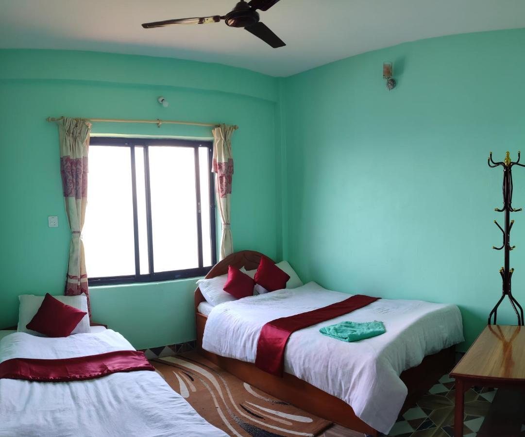 פוקהרה Sarangkot Hotel New Galaxy מראה חיצוני תמונה